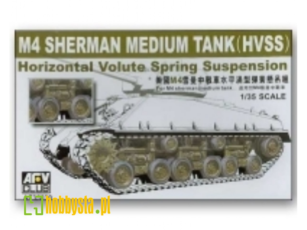 M4 Sherman HVSS Suspension Set - zdjęcie 1 M4 Sherman HVSS Suspension Set - zdjęcie 1