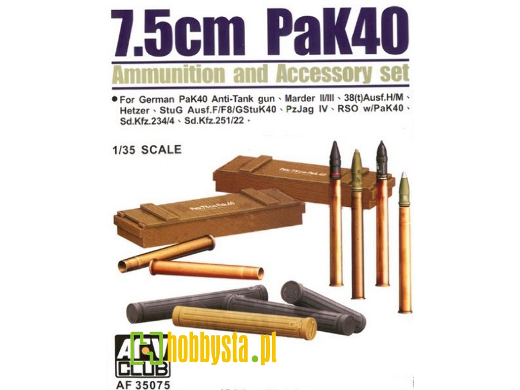 Pak40 Ammo & Cases - zdjęcie 1 Pak40 Ammo & Cases - zdjęcie 1