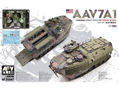 Usmc/Roc Aavp-7a1 W/ Eaak & Interior, Ca.1989-present - zdjęcie 2