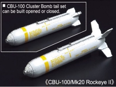 Air-to-ground Weaponry Set [a] Us Aircraft Bomb Weapon Set - zdjęcie 6