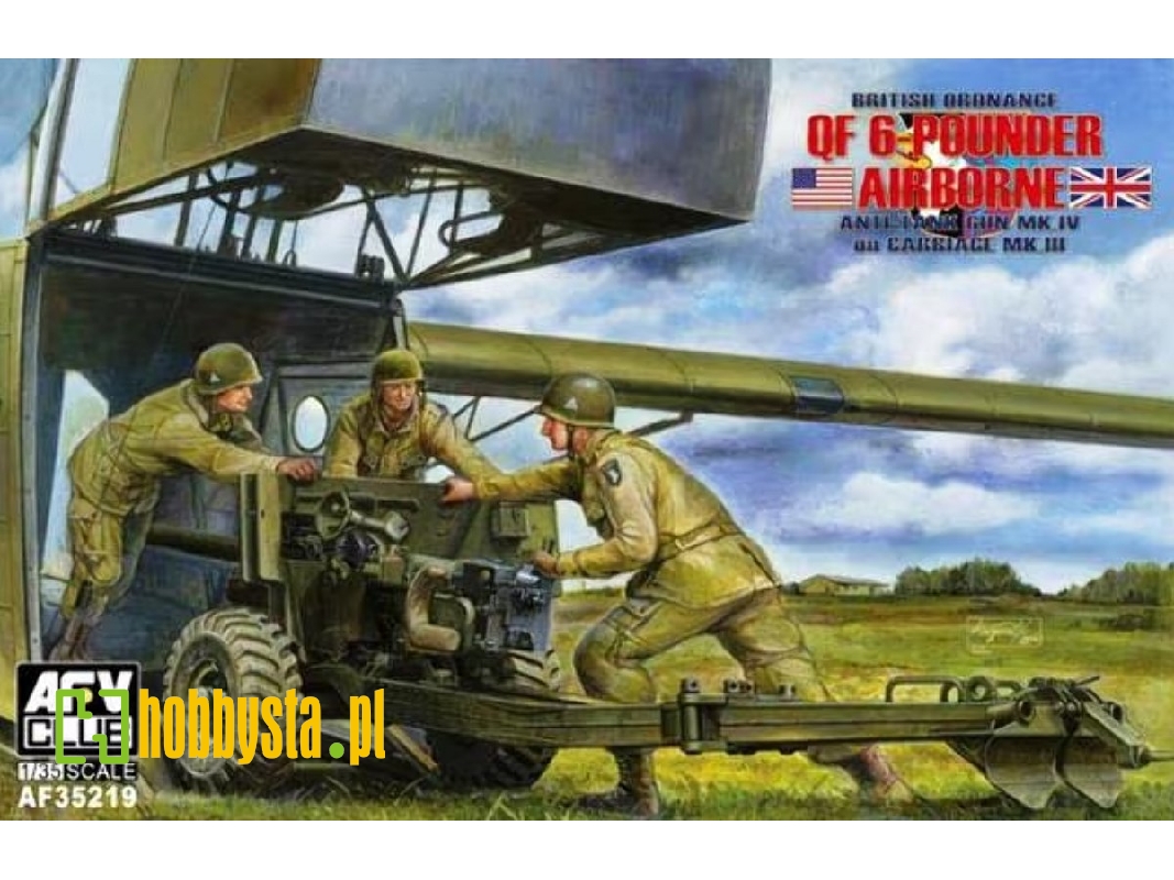 British Ordonance Qf 6-pdr Mk.Iv Airborne Anti-tank Gun - zdjęcie 1 British Ordonance Qf 6-pdr Mk.Iv Airborne Anti-tank Gun - zdjęcie 1