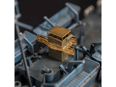 Lst 491 Class Photo-etched Sheets Of Bridge Detail Upgrade Set - zdjęcie 2