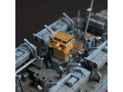 Lst 491 Class Photo-etched Sheets Of Bridge Detail Upgrade Set - zdjęcie 4