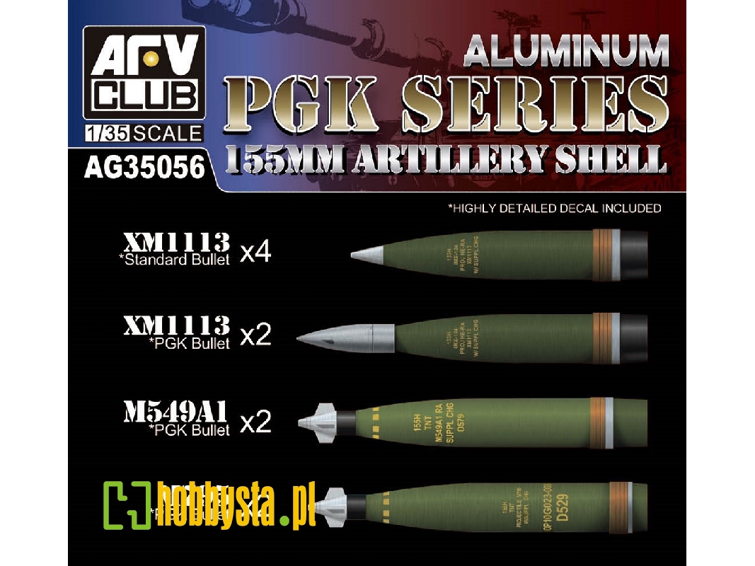 New Aluminum 155mm Artillery Shell Pgk Series - zdjęcie 1 New Aluminum 155mm Artillery Shell Pgk Series - zdjęcie 1