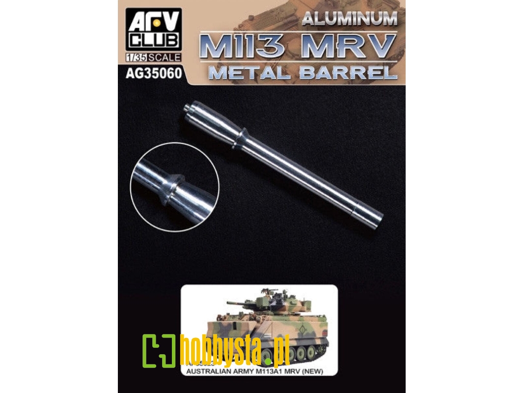Metal Barrel For M113 Mrv (For Afv Kits) - zdjęcie 1 Metal Barrel For M113 Mrv (For Afv Kits) - zdjęcie 1