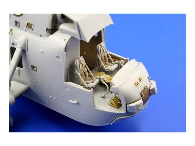  Sea King AEW Mk.2 interior S. A.. 1/48 - Hasegawa - blaszki - zdjęcie 2