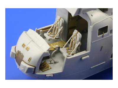  Sea King AEW Mk.2 interior S. A.. 1/48 - Hasegawa - blaszki - zdjęcie 4