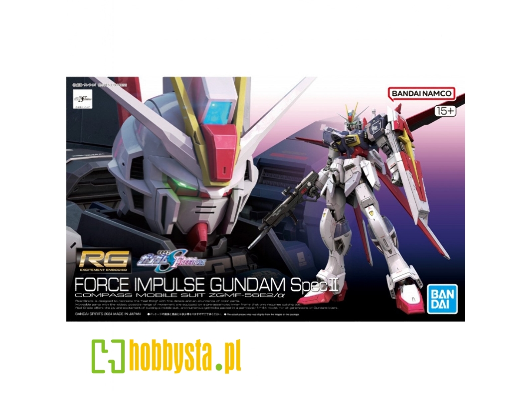 Force Impulse Gundam Spec Ii - Compass Mobile Suit Zgmf 56e2/A - zdjęcie 1 Force Impulse Gundam Spec Ii - Compass Mobile Suit Zgmf 56e2/A - zdjęcie 1
