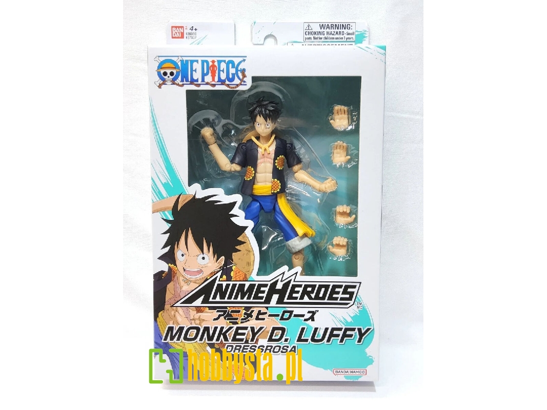 Anime Heroes One Piece - Monkey D. Luffy Dressrosa - zdjęcie 1 Anime Heroes One Piece - Monkey D. Luffy Dressrosa - zdjęcie 1