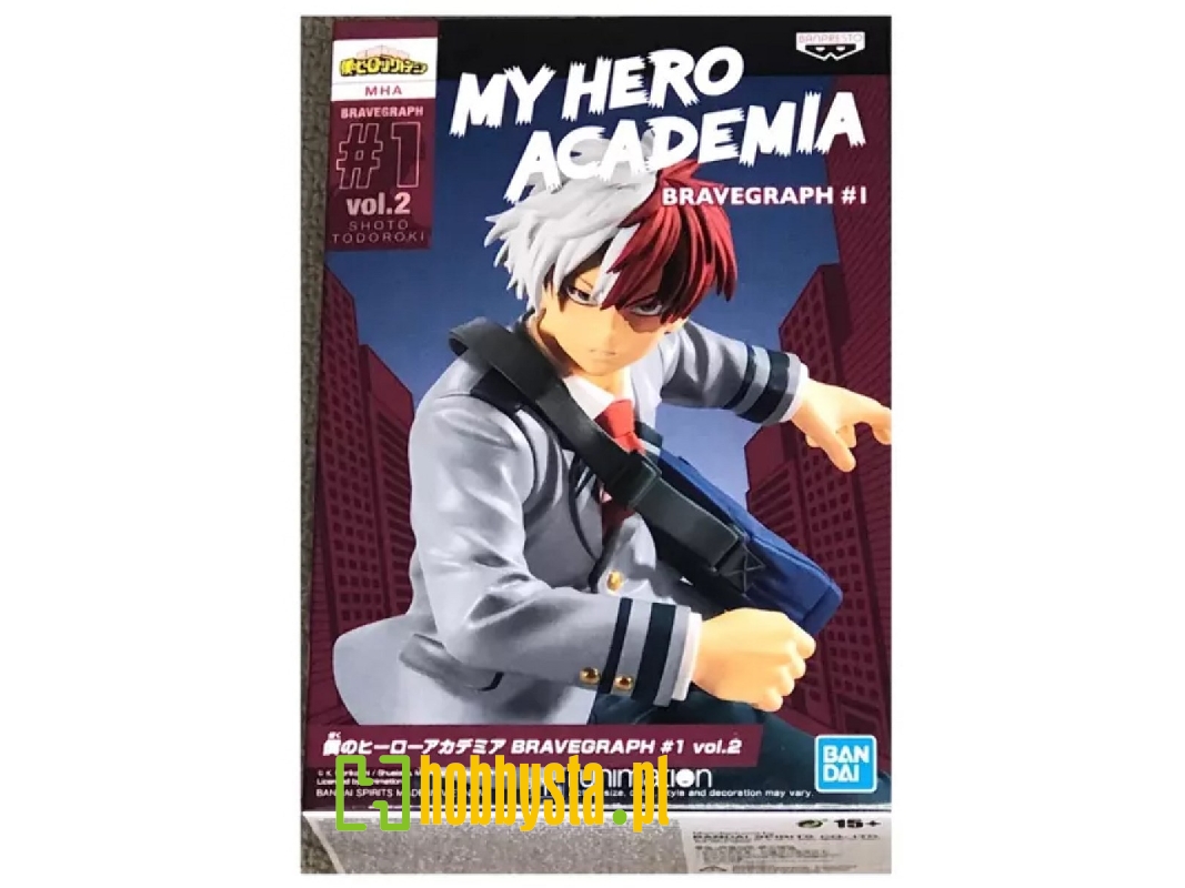 My Hero Academia Bravegraph Vol. 2 - Shoto - zdjęcie 1 My Hero Academia Bravegraph Vol. 2 - Shoto - zdjęcie 1