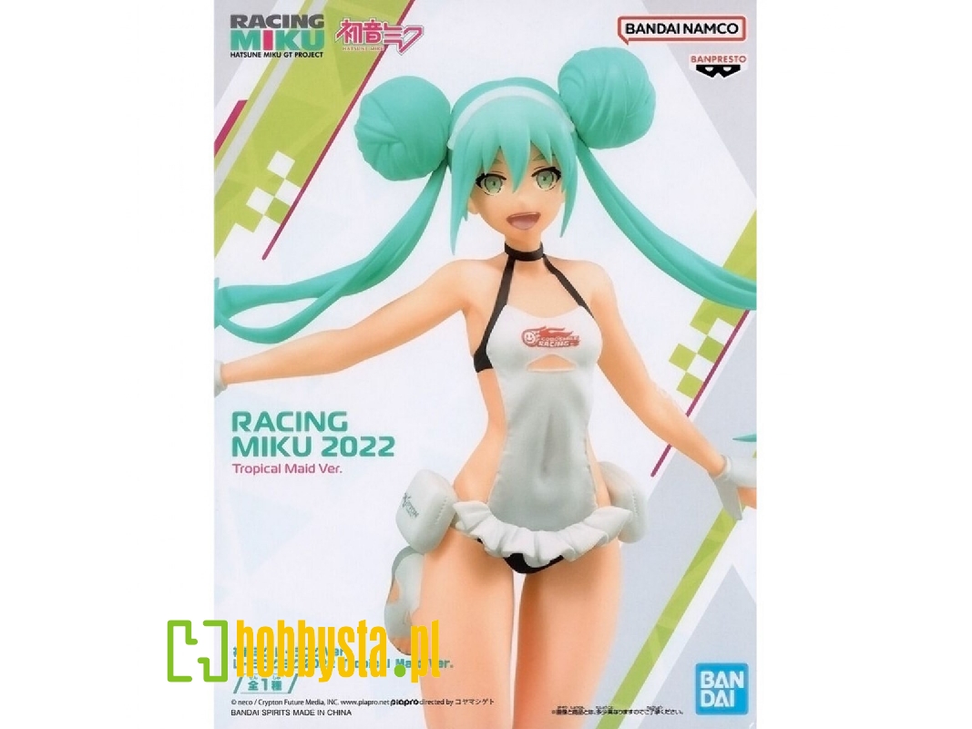 Hatsune Miku Racing - Racing Miku 2022 Tropical Maid - zdjęcie 1 Hatsune Miku Racing - Racing Miku 2022 Tropical Maid - zdjęcie 1
