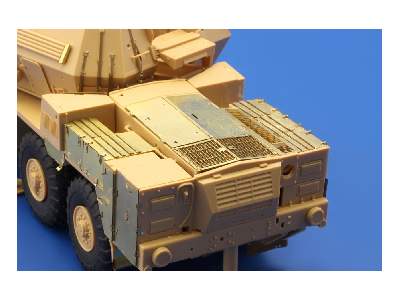  152mm ShkH vz.77 DANA tool boxes 1/35 - Hobby Boss - blaszki - zdjęcie 5