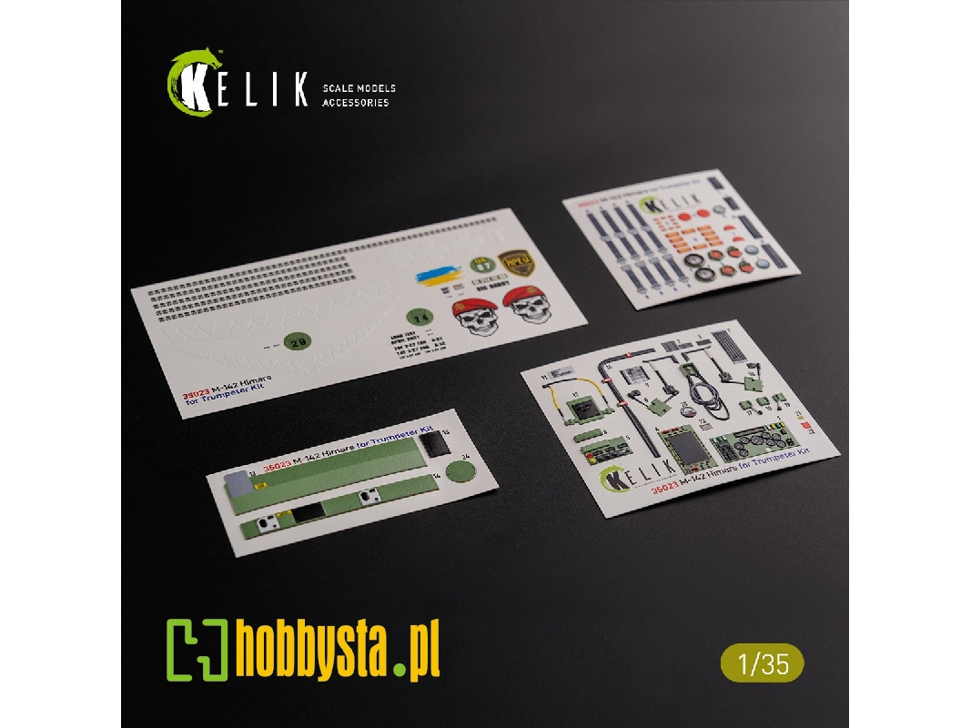 M142 Himars - Interior 3d Decal And Classic Decal For Trumpeter Kit - zdjęcie 1 M142 Himars - Interior 3d Decal And Classic Decal For Trumpeter Kit - zdjęcie 1