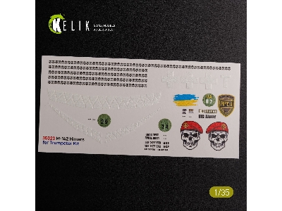 M142 Himars - Interior 3d Decal And Classic Decal For Trumpeter Kit - zdjęcie 4