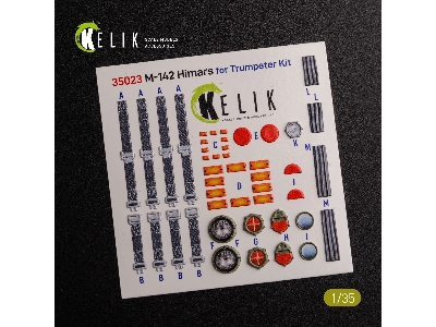M142 Himars - Interior 3d Decal And Classic Decal For Trumpeter Kit - zdjęcie 5