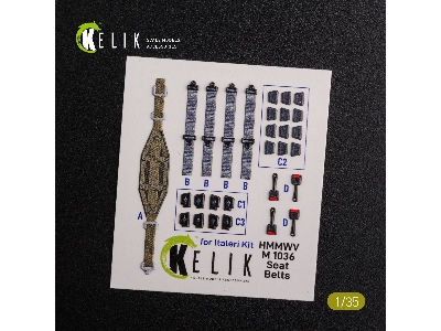 'humvee' Hmmwv M1036 With Tow Desert Version Interior 3d Decal For Italeri Kit - zdjęcie 5