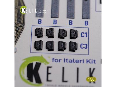 'humvee' Hmmwv M1036 With Tow Desert Version Interior 3d Decal For Italeri Kit - zdjęcie 9