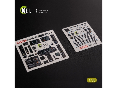 Ah-64d Apache Interior 3d Decals For Meng Kit - zdjęcie 1