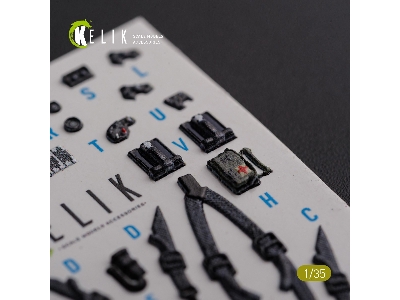 Ah-64d Apache Interior 3d Decals For Meng Kit - zdjęcie 2