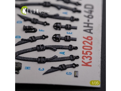 Ah-64d Apache Interior 3d Decals For Meng Kit - zdjęcie 11