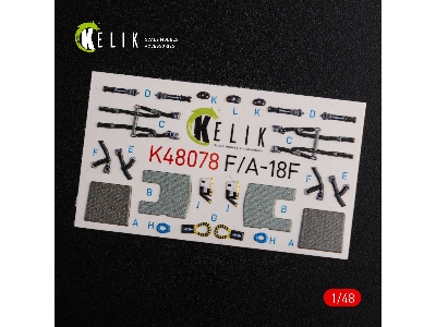 F/A-18f Super Hornet Interior 3d Decals For Meng Kit - zdjęcie 6