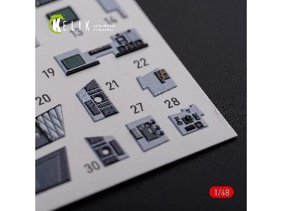 F/A-18f Super Hornet Interior 3d Decals For Meng Kit - zdjęcie 8