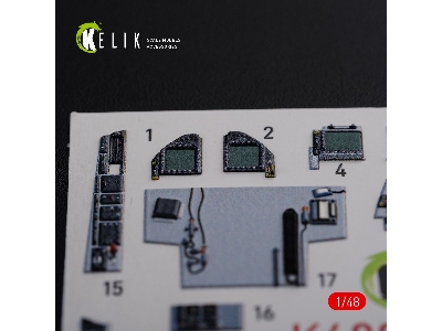 F/A-18f Super Hornet Interior 3d Decals For Meng Kit - zdjęcie 10