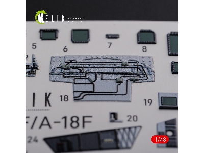 F/A-18f Super Hornet Interior 3d Decals For Meng Kit - zdjęcie 11