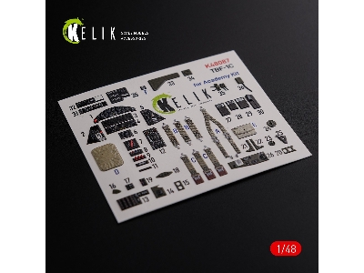 Tbf-1c Interior 3d Decals For Academy Kit - zdjęcie 1