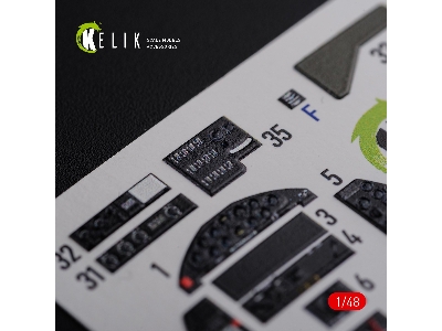 Tbf-1c Interior 3d Decals For Academy Kit - zdjęcie 4