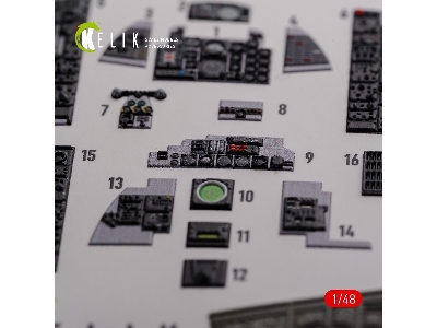 F-4j 'phantom Ii' Interior 3d Decals For Academy Kit - zdjęcie 9