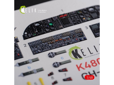 Ch-46e Interior 3d Decals For Academy Kit - zdjęcie 2