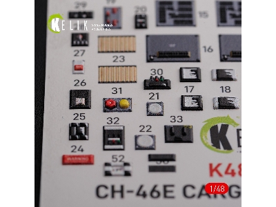 Ch-46e Cargo Compartment Interior 3d Decals For Academy Kit - zdjęcie 11