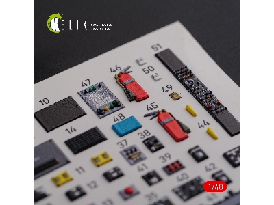 Ch-46e Cargo Compartment Interior 3d Decals For Academy Kit - zdjęcie 13