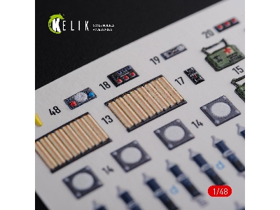 Ch-47f Interior 3d Decals For Italeri Kit - zdjęcie 2
