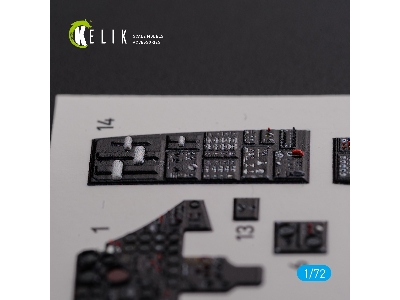 F-89 D/J Scorpion Interior 3d Decals For Revell Kit - zdjęcie 6