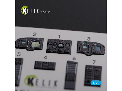 Mh-47e Interior 3d Decals For Italeri Kit - zdjęcie 2