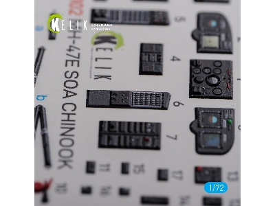 Mh-47e Interior 3d Decals For Italeri Kit - zdjęcie 5