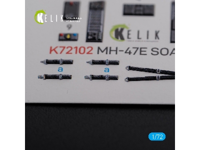 Mh-47e Interior 3d Decals For Italeri Kit - zdjęcie 7