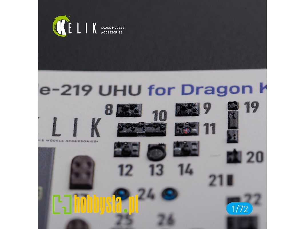 He-219 Uhu Interior 3d Decals For Dragon Kit - zdjęcie 1 He-219 Uhu Interior 3d Decals For Dragon Kit - zdjęcie 1