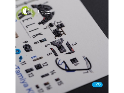 Bf109 G-6 Interior 3d Decals For Tamiya Kit - zdjęcie 8