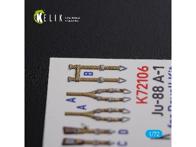 Ju-88 A-1 Interior 3d Decals For Revell Kit - zdjęcie 3