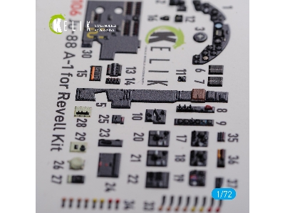 Ju-88 A-1 Interior 3d Decals For Revell Kit - zdjęcie 8