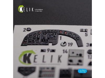 Ki-21 Interior 3d Decals For Icm Kit - zdjęcie 7