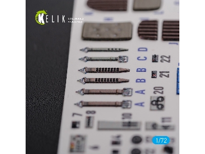 Ki-21 Interior 3d Decals For Icm Kit - zdjęcie 8