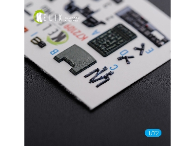 F-16 Mlu Interior 3d Decals For Revell Kit - zdjęcie 5