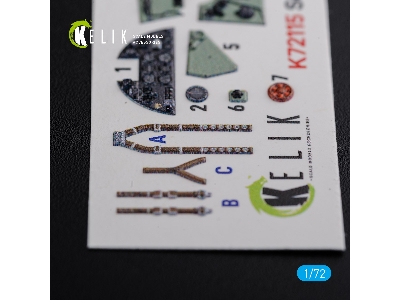 Sea Hurricane Mk I Interior 3d Decals For Arma Hobby Kit - zdjęcie 7