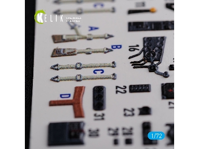 He-111 H6 Interior 3d Decals For Airfix Kit - zdjęcie 6