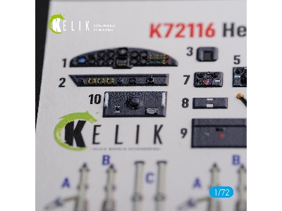 He-111 H6 Interior 3d Decals For Airfix Kit - zdjęcie 7