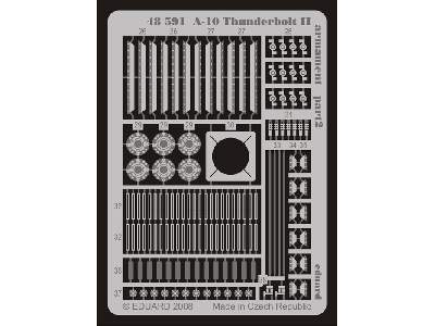  A-10 armament 1/48 - Hobby Boss - blaszki - zdjęcie 3